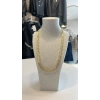 Gold Blok Form Kolye