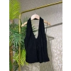 Halter Yaka Dantel Detaylı Top