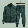 Monogram Desenli Fermuarlı İkili Takım