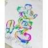Renkli Mickey Baskılı Çocuk Tişörtü