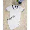 TH Triko Polo Yaka Beyaz Etekli Takım
