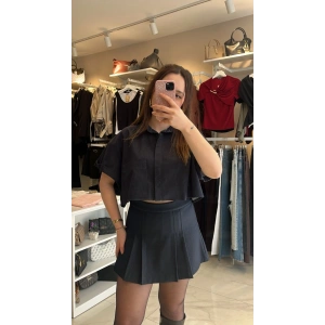 Dilvin Crop & Bermuda Takım