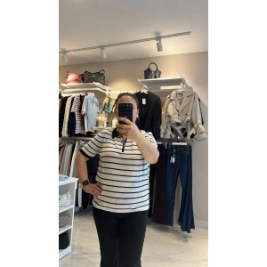 Polo Yaka Fermuarlı Premium Triko