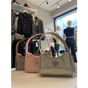 Kristal Işıltılı Premium Çanta