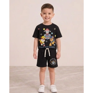 Paw Patrol Karakter Baskılı Şortlu Takım