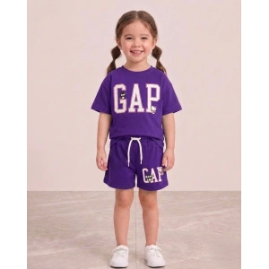 GAP Baskılı Mor Çocuk Takım