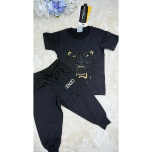 Kenzo Siyah Tiger Çocuk Eşofman Takımı