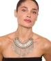 Kiraz Cleopatra Silver Plated Necklace