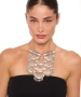 Kiraz Flowing Silver Plated Necklace
