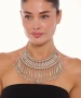 Kiraz Cleopatra Silver Plated Necklace
