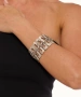Kiraz Elastic Silver Plated Bracelet