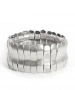 Kiraz Elastic Silver Plated Bracelet