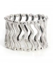 Kiraz Elastic Silver Plated Bracelet