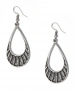 Embossed Drop Earrings