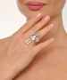 Kiraz Angel Girl Silver Plated Ring