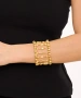 Kiraz Elastic Gold Plated Bracelet