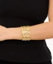 Kiraz Elastic Gold Plated Bracelet