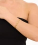 Kiraz Elastic Gold Plated Bracelet