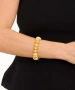 Kiraz Elastic Gold Plated Bracelet