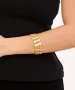 Kiraz Elastic Gold Plated Bracelet