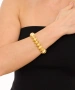 Kiraz Elastic Gold Plated Bracelet