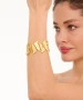 Kiraz Elastic Gold Plated Bracelet