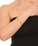 Kiraz Elastic Gold Plated Bracelet