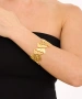 Kiraz Elastic Gold Plated Bracelet
