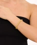 Kiraz Elastic Gold Plated Bracelet