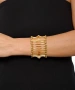 Kiraz Elastic Gold Plated Bracelet