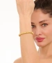 Kiraz Elastic Gold Plated Bracelet