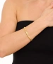 Kiraz Elastic Gold Plated Bracelet