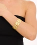 Kiraz Elastic Gold Plated Bracelet