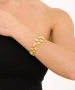 Kiraz Elastic Gold Plated Bracelet