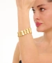 Kiraz Elastic Gold Plated Bracelet