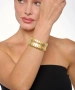 Kiraz Elastic Gold Plated Bracelet