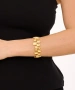 Kiraz Elastic Gold Plated Bracelet
