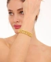 Kiraz Elastic Gold Plated Bracelet
