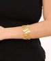 Kiraz Elastic Gold Plated Bracelet