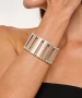 Kiraz Elastic Silver Plated Bracelet