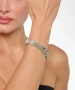 Kiraz Elastic Silver Plated Bracelet