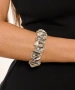 Kiraz Elastic Silver Plated Bracelet