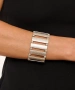 Kiraz Elastic Silver Plated Bracelet