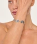 Kiraz Evil Eye Stoned Silver Plated Bracelet
