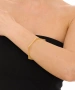 Kiraz Gold Plated Angular Bracelet