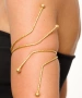 Kiraz Gold Plated Arm Cuff