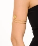 Kiraz Gold Plated Arm Cuff