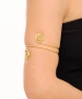 Kiraz Gold Plated Arm Cuff