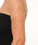 Kiraz Gold Plated Arm Cuff