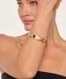 Kiraz Colorful Stoned Gold Plated Bracelet